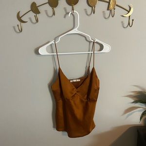 abercrombie satin tank